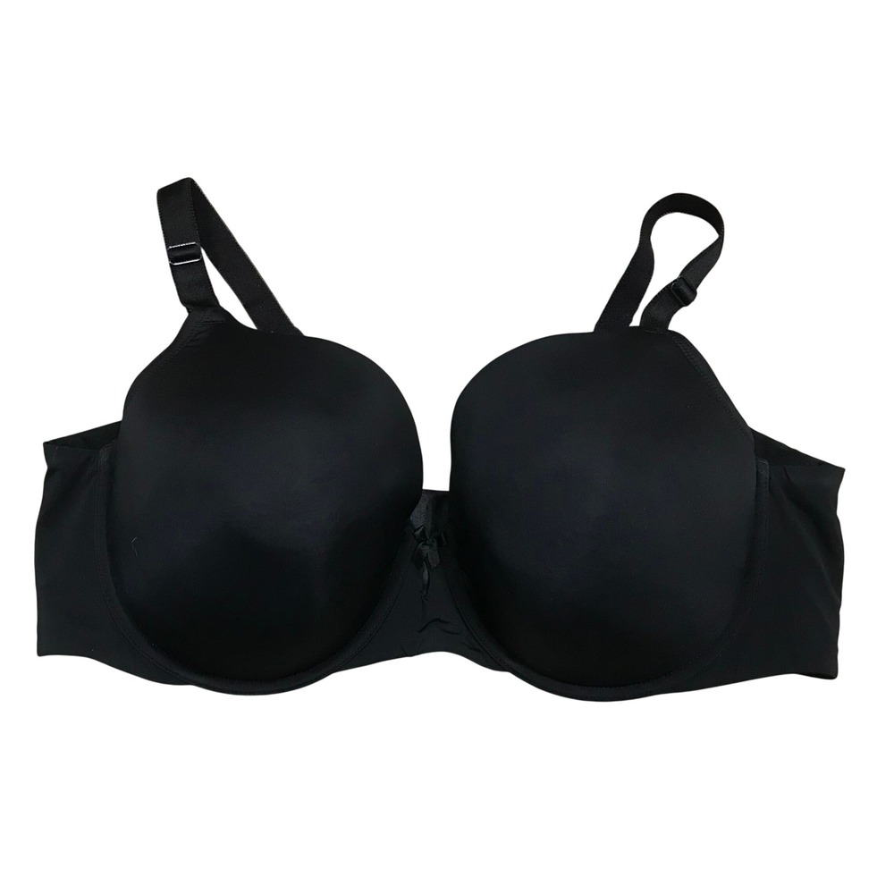Torrid Curve Black Back Smoothing Lightly Lined T-Shirt Bra 42DD